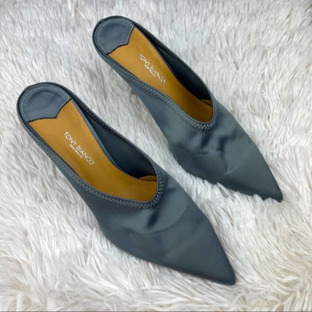 Tony Bianco Evie Mule Slip On Heels Size 8 NWOT